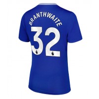 Camisa de Futebol Everton Jarrad Branthwaite #32 Equipamento Principal Mulheres 2024-25 Manga Curta